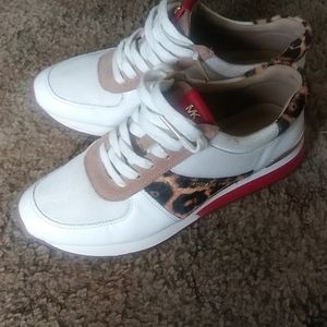 Michael kors leopard shoes